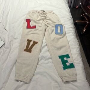 Aerie LOVE sweatpants size small